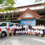 กรุงไทยธุรกิจบริการ จำกัด (KTBGS) จัดกิจกรรม CSR มอบรถตู้ให้กับ โรงเรียนปากพลีวิทยาคาร จังหวัดนครนายกเพื่อใช้ในกิจกรรมทางการศึกษา