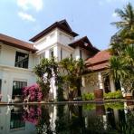 Detached house for sale, Banglamung Chonburi, 3 Rai (4,800 sq.m.) 4-bed, 5-bath with private pool.