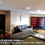 (เช่า) FOR RENT BELLE GRAND RAMA 9 / 2 beds 1 bath / 78 Sqm. 35,000 CLOSE MRT RAMA 9