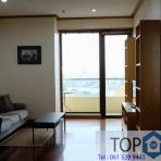 1 BR for rent 65 sqm at Baan Chaopraya the temple side on 12 floor