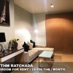 (เช่า) FOR RENT RHYTHM RATCHADA / 1 bedroom / 46 Sqm.**19,000** CLOSE MRT RATCHADAPISEK